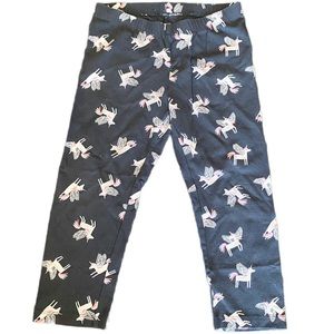 Cat & Jack Legging Cropped Unicorn Print
